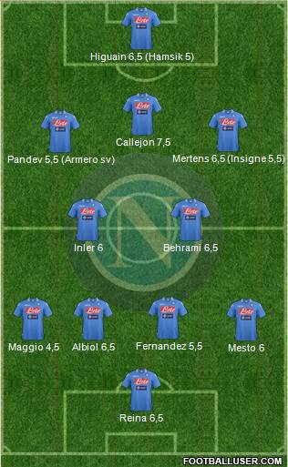 Napoli Formation 2013