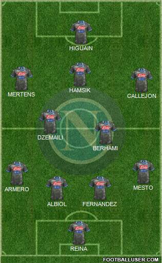 Napoli Formation 2013