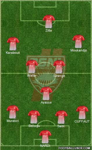 A.S. Nancy Lorraine Formation 2013