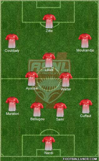 A.S. Nancy Lorraine Formation 2013
