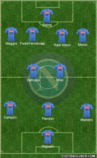 Napoli Formation 2013