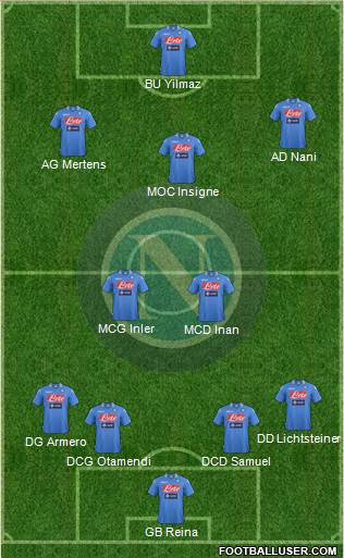 Napoli Formation 2013