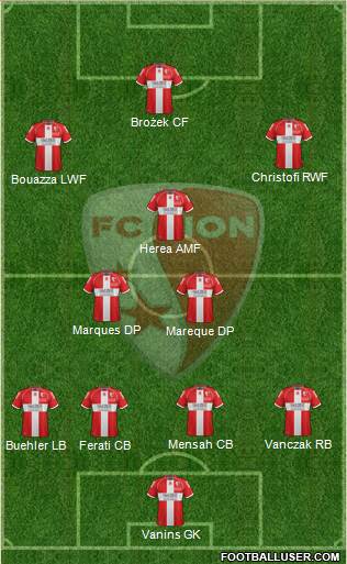 FC Sion Formation 2013