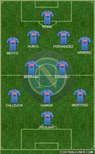 Napoli Formation 2013