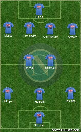 Napoli Formation 2013