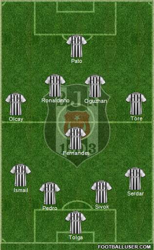 Besiktas JK Formation 2013