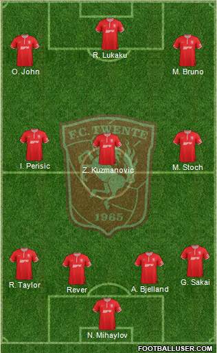 FC Twente Formation 2013