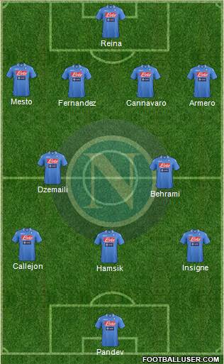 Napoli Formation 2013