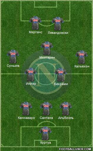 Napoli Formation 2013