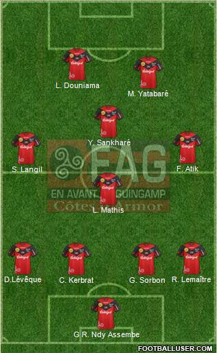 En Avant de Guingamp Formation 2013