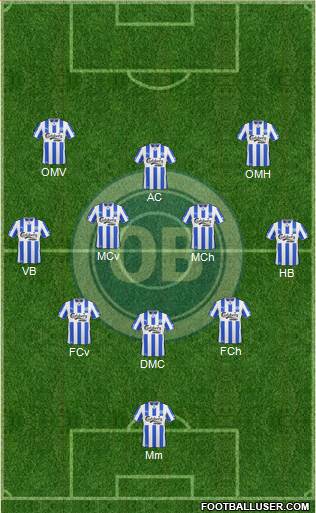 Odense Boldklub Formation 2013