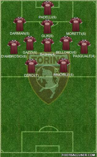 Torino Formation 2013
