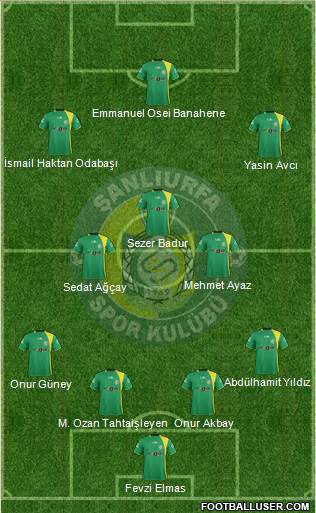 Sanliurfaspor Formation 2013
