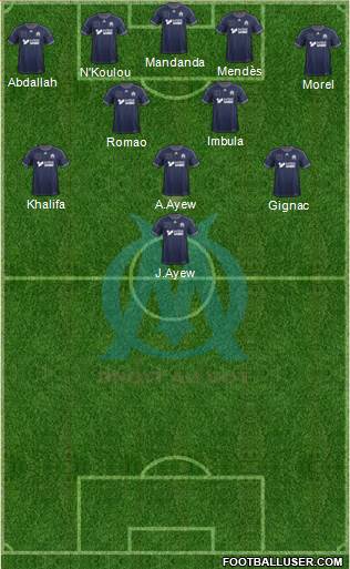 Olympique de Marseille Formation 2013
