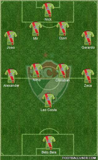 Salgueiro AC Formation 2013