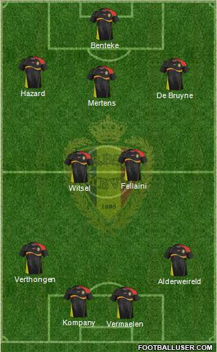 Belgium Formation 2013