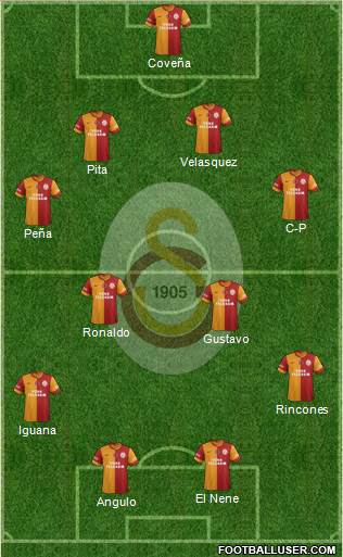 Galatasaray SK Formation 2013