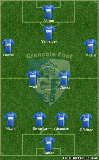 Grenoble Foot 38 Formation 2013