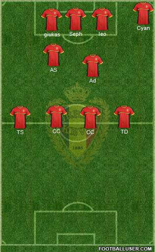 Belgium Formation 2013