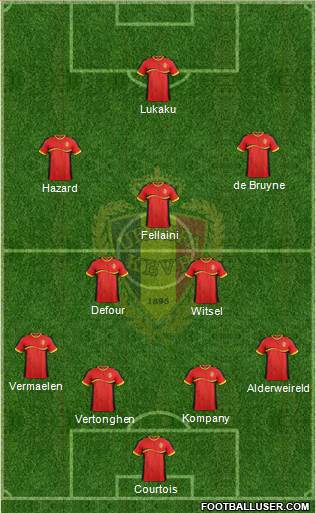 Belgium Formation 2013