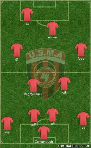 Union Sportive de la Médina d'Alger Formation 2013