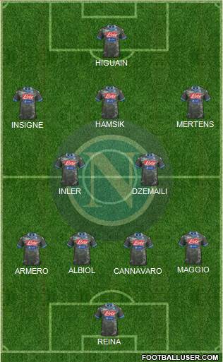Napoli Formation 2013