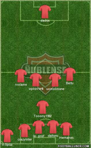 CD Ñublense S.A.D.P. Formation 2013