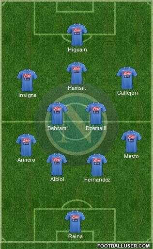 Napoli Formation 2013