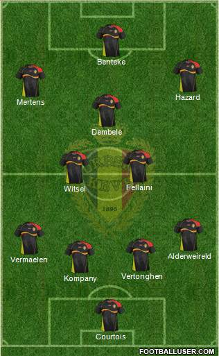 Belgium Formation 2013
