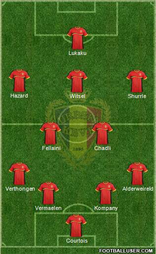 Belgium Formation 2013
