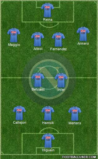 Napoli Formation 2013