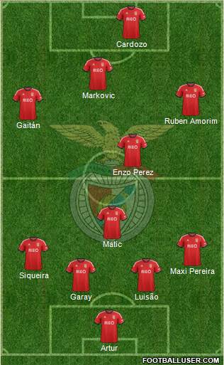 Sport Lisboa e Benfica - SAD Formation 2013