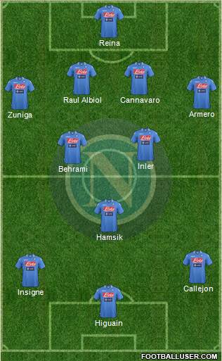 Napoli Formation 2013
