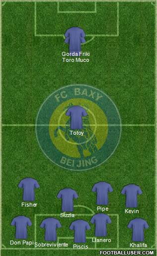 Beijing Baxy Formation 2013