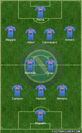 Napoli Formation 2013
