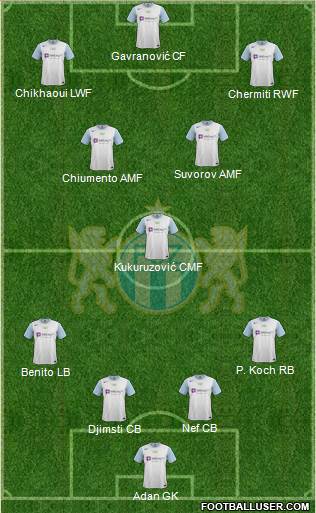 FC Zürich Formation 2013