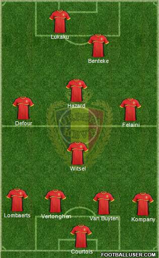 Belgium Formation 2013