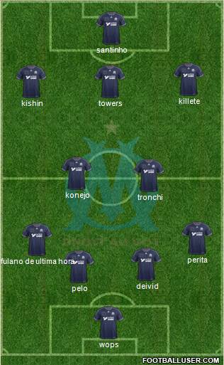 Olympique de Marseille Formation 2013