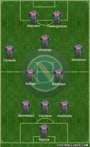 Napoli Formation 2013