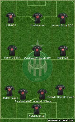 A.S. Saint-Etienne Formation 2013