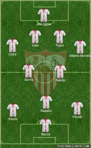Sevilla F.C., S.A.D. Formation 2013