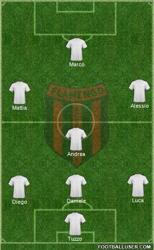 Flamengo EC de Arcoverde Formation 2013