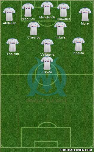 Olympique de Marseille Formation 2013