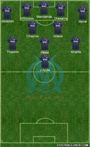 Olympique de Marseille Formation 2013