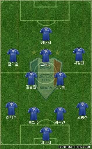 Suwon Samsung Blue Wings Formation 2013