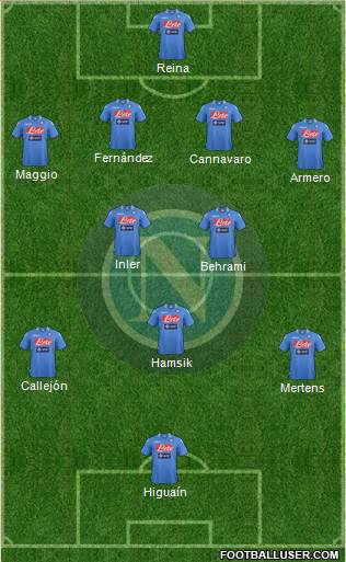 Napoli Formation 2013