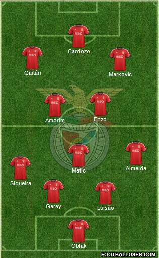 Sport Lisboa e Benfica - SAD Formation 2013