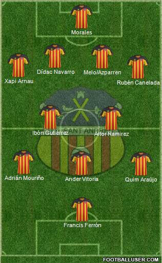 U.E. Sant Andreu Formation 2013