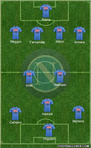 Napoli Formation 2013