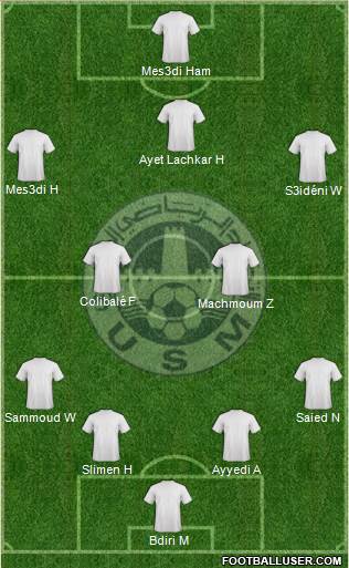 Union Sportive Monastirienne Formation 2013